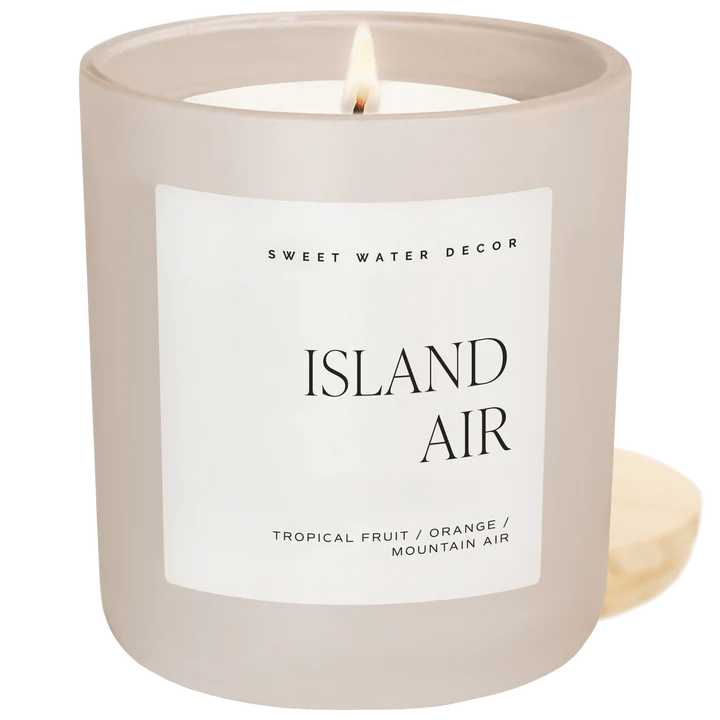 Island Air 11 oz Soy Candle - Home Decor & Gifts