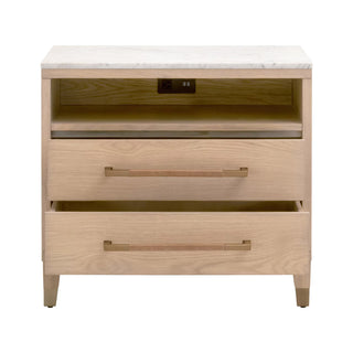 Cambria 2 Drawer Nightstand
