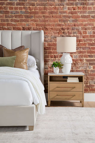Cambria 2 Drawer Nightstand
