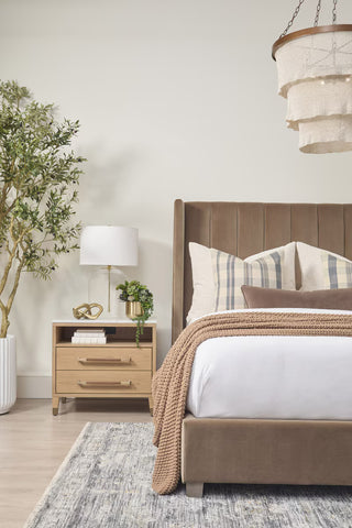 Cambria 2 Drawer Nightstand
