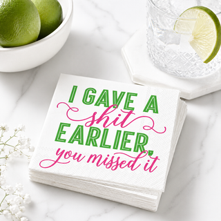 Paper Cocktail Napkins Pack of 20   Earlier
