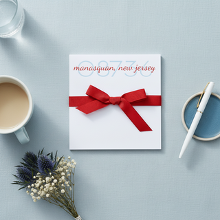 Luxe Notepad Manasquan Zip Dots
