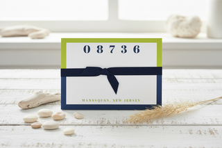 Manasquan Zip Navy Periwinkle Slab Pad
