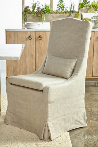 Set of 2   Colette Slipcover Dining Chair
