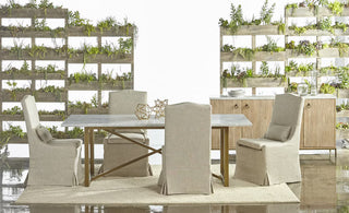 Set of 2   Colette Slipcover Dining Chair
