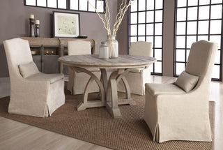 Set of 2   Colette Slipcover Dining Chair
