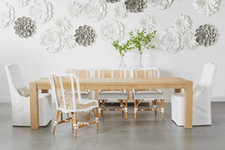Set of 2   Colette Slipcover Dining Chair
