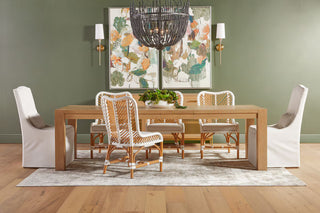 Set of 2   Colette Slipcover Dining Chair
