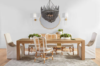Set of 2   Colette Slipcover Dining Chair
