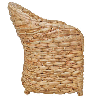 Atherton Wide Weave Water Hyacinth Dining Chair
