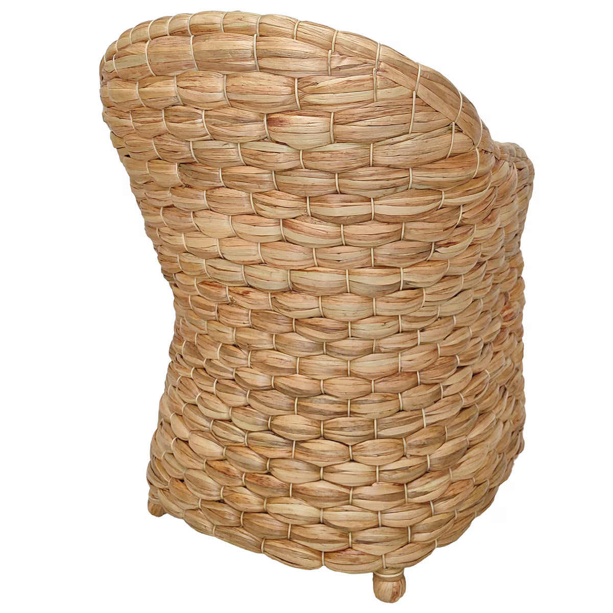 Atherton Wide Weave Water Hyacinth Dining Chair