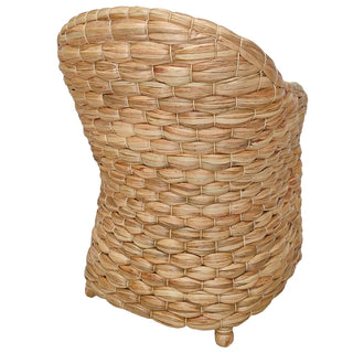 Atherton Wide Weave Water Hyacinth Dining Chair
