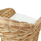 Atherton Wide Weave Water Hyacinth Dining Chair
