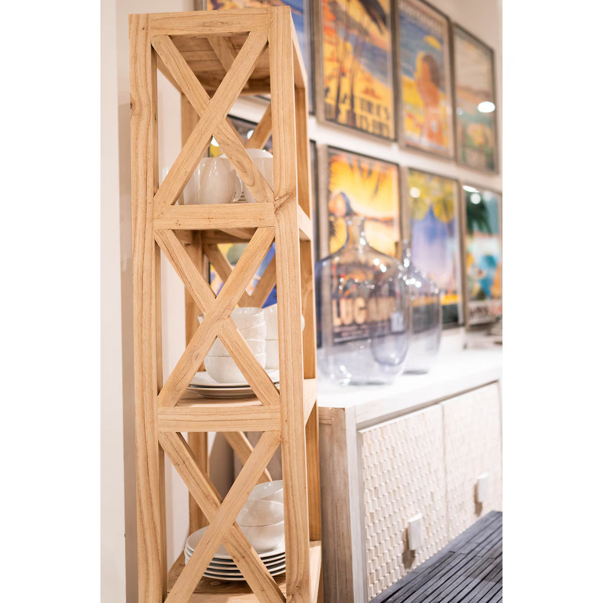 Wide Tall Bookcase