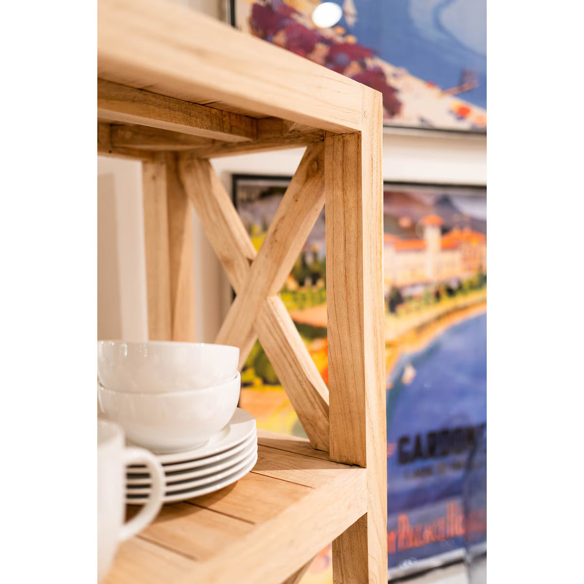 Wide Tall Bookcase