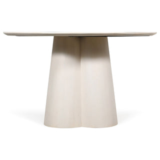 Clover Dining Table   48"   KD   Whitewash
