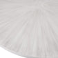 Zane 48" Round Dining Table, White Wash