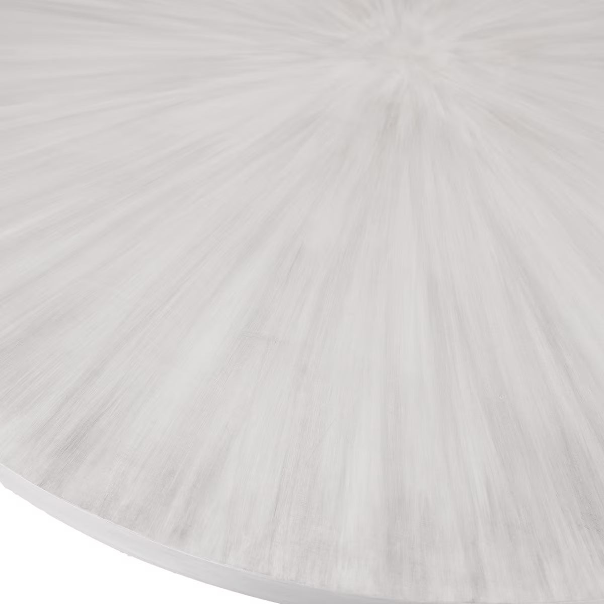 Zane 48" Round Dining Table, White Wash
