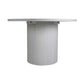 Zane 48" Round Dining Table, White Wash