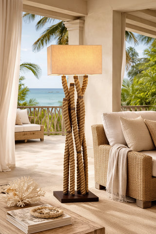 Mariner’s Knot Floor Lamp
