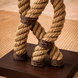 Island Knot Rope Floor Lamp
