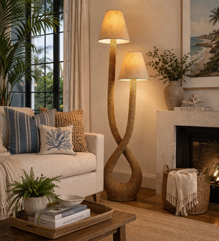 Handmade Infinity Floor Lamp
