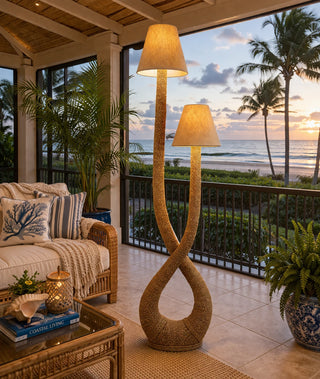 Handmade Infinity Floor Lamp
