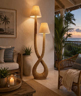 Handmade Infinity Floor Lamp
