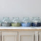 Navy Colorblock Flower Vase