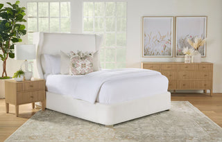 Highland Open Shelf 2 Drawer Nightstand
