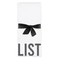 LIST Acrylic Tray & Paper