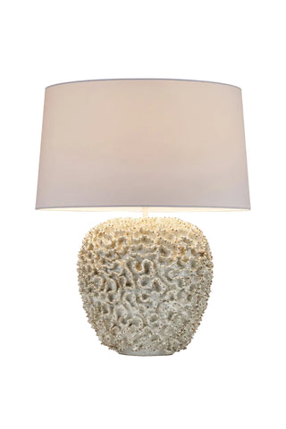 Coral Cerebro Ceramic Lamp

