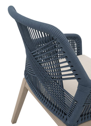 Set of 2   Loom Indoor/Outdoor Arm Chair
