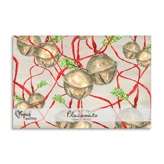 Christmas Bells Paper Placemats