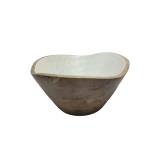 Indy Home Pearlized Hand Painted Collection   Small Bowl
