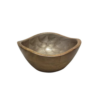 Indy Home Pearlized Hand Painted Collection   Small Bowl
