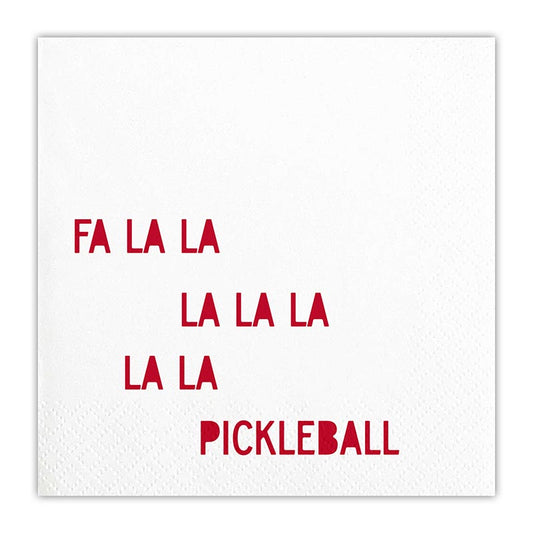 FaLaLaLa Pickleball Paper Napkin***