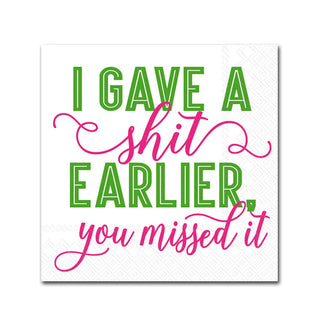 Paper Cocktail Napkins Pack of 20   Earlier
