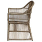 Lawson Rattan Arm Chair with Cushion, Natural