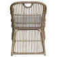 Lawson Rattan Arm Chair with Cushion, Natural