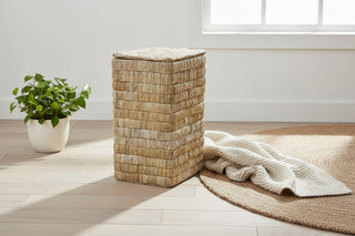 Abaca Boma Laundry Basket With Lid
