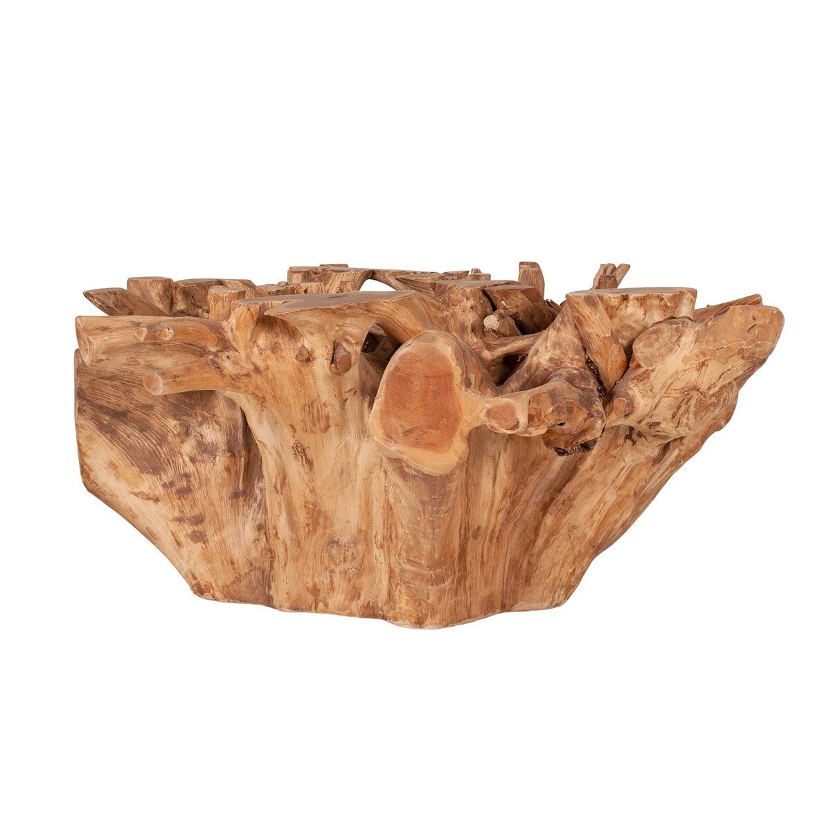 Natura Organic Coffee Table Base, Medium Brown