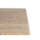 Travertine Top Wooden Console Table