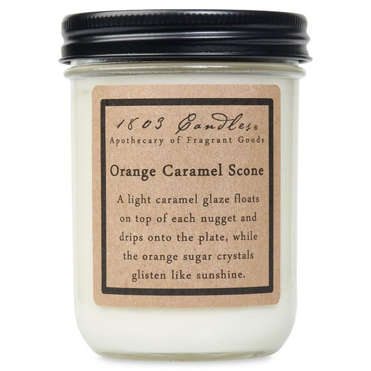 Orange Caramel Scone 14oz Candle
