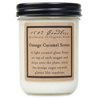 Orange Caramel Scone 14oz Candle
