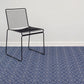 Overshot Rug - Denim