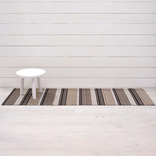 Pleat Stripe Shag Mat
