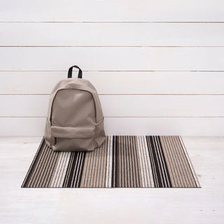 Pleat Stripe Shag Mat
