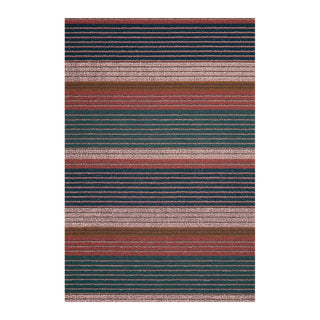Pleat Stripe Shag Mat
