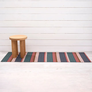 Pleat Stripe Shag Mat
